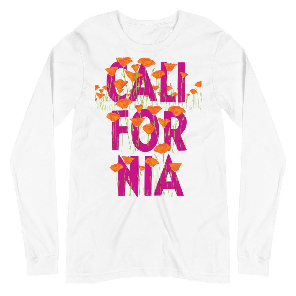 California Poppy Seed Long Sleeve Tee Embrace Nature with Every Wear