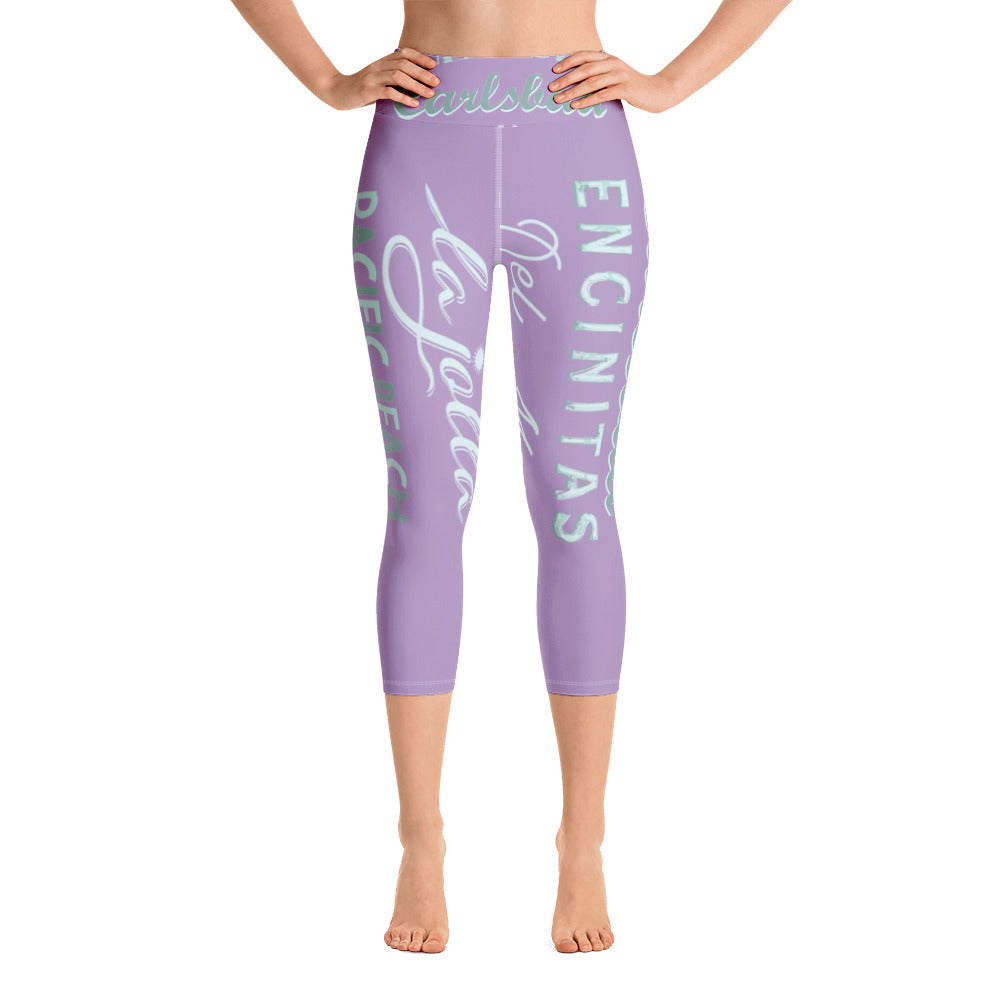 Yoga Outfit Perfection Pairing Comfort and Color with Purple Capri Leggings