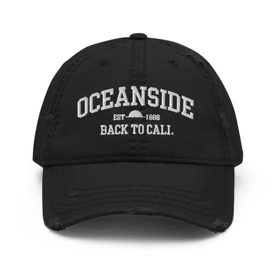 OCEANSIDE EST DISTRESSED HAT