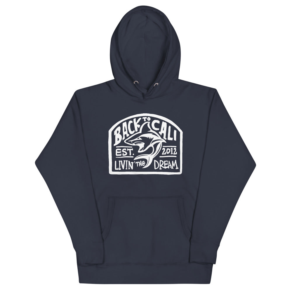BACK TO CALI SHARK HOODIE