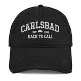 CARLSBAD EST. DISTRESSED HAT